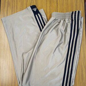 Vintage Adidas 3 Stripe Snap Button Sweat Pants Joggers
